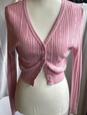 Love Tree Women's Pink Cardigan